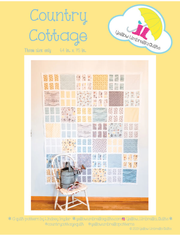 Country Cottage Paper Quilt Pattern - Image 6