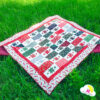 Festive Christmas quilt