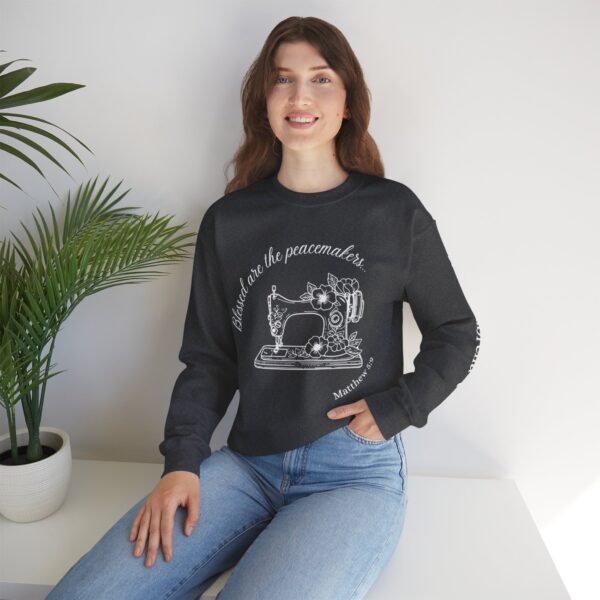 Blessed are the Peacemakers Crewneck - Image 44