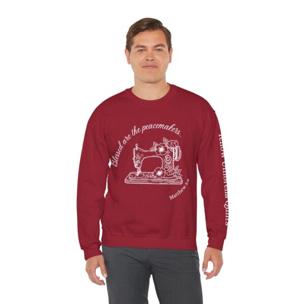 Blessed are the Peacemakers Crewneck - Image 138